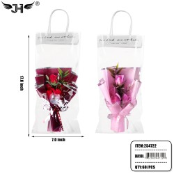 FLOWER BOUQUET - CLEAR PVC BAG GIFT SET (6PC/BX) 10BX/CS