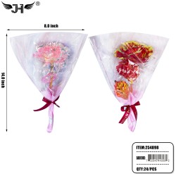 FLOWER - ROSE FLOWER 4 COLOR (12PC) 2BX/CS FLOWER - ROSE FLOWER 4 COLOR (12PC) 2BX/CS