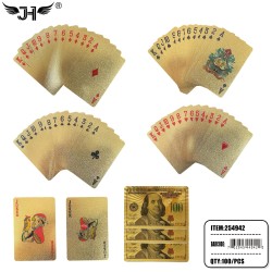 PLAYING CARD - GOLDEN POKER CARD (10PC/BX) 10BX/CS PLAYING CARD - GOLDEN POKER CARD (10PC/BX) 10BX/CS