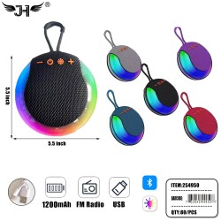 SPEAKER - BLUE TOOTH MIX COLOR LIGHT UP 80PC/CS SPEAKER - BLUE TOOTH MIX COLOR LIGHT UP 80PC/CS