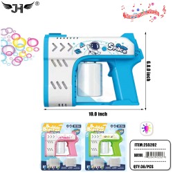 BUBBLE GUN - SPACE GUN 18PC/2BX/36PC/CS