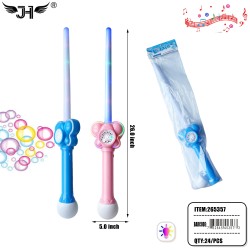 BUBBLE SWORD - LIGHT UP BUTTERFLY 12PC/2BX/24PC/CS