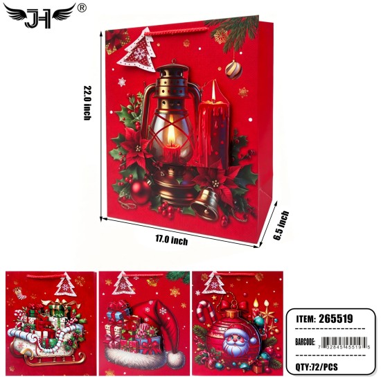 CHRISTMAS GIFT BAG - #4 SIZE XL 22