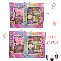 BUTTERFLY MAKE UP SET 12PC/2BX/24PC/CS