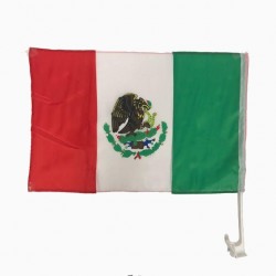 JH206721 CAR STICK FLAG - MEXICO 24DZ/CS