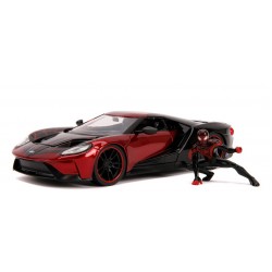 1:24 2017 FORD GT W/MILES MORALE 4PC/CS