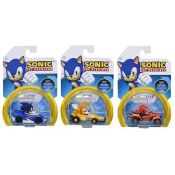 SONIC 1:64 DIE CAST VEHICLES 3 ASST-WAVE 3 ON BLISTER 8PK/CS