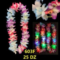 LIGHT UP - HAWAIIAN NECKLACE 25DZ/CS