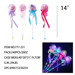 LIGHT UP WAND DOLL IN BALL 14
