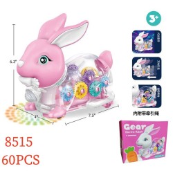 B/O GEAR BUNNY 30PC/2BX/60PC/CS