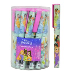CAPPED PENS IN PVC CANISTER - PRINCESS (24CT) 4BX/CS