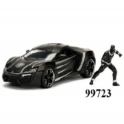 DIECAST - LYKAN HYPERSPORT W BK PANTH 1:24  4PC/CS
