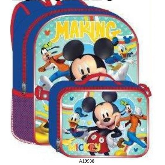 BACKPACK W/LUNCH BOX - 16