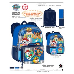 BEST PUPS BACKPACK W/ LUNCH BOX 16