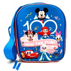 LUNCH KIT - DISNEY 100 YEARS WITH LONG STRAPS 36PC/CS