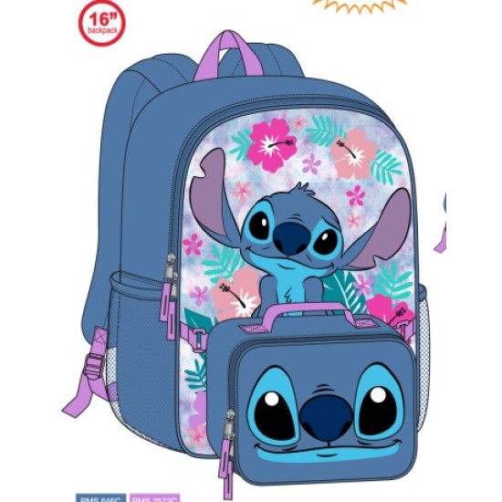 BACKPACK W/ LUNCH BOX - 16