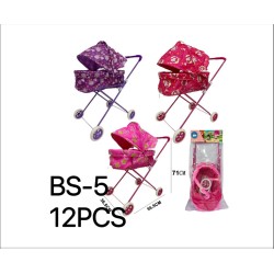 DOLL STROLLER MIX COLOR 12PC/CS