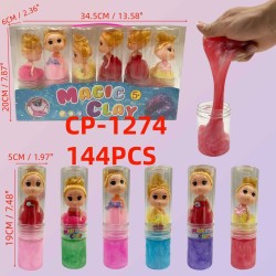 SLIME - COLORFUL CLAY (6PC) 24BX/CS