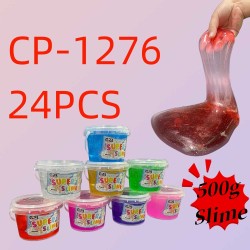SLIME - 500G BUCKET OCEAN  24PC/CS