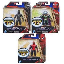 HASBRO SPIDERMAN MYSTERY WEBGEAR ASST 8PC/CS