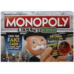 MONOPOLY CROOKED CASH BOARD 6PC/CS