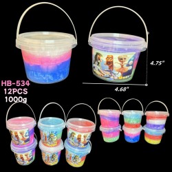 SLIME - 1000G BRAINROT BUCKET 12PC/CS
