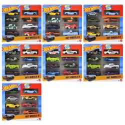 MATTEL DP HOT WHEELS 8PK CAR ASSTD 6PC/CS