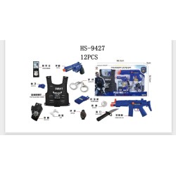 POLICE FORCE ARMS EQUIPMENT 12PC/CS