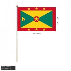 HAND STICK FLAG - GRENADA 12