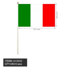 HAND STICK FLAG - ITALY 12