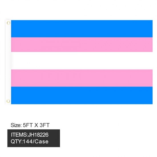 FLAG - 3FTX5FT TRANSEXUAL 12DZ/CS