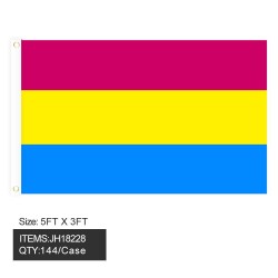 FLAG - PANSEXUAL 3FTx5FT  12DZ/CS