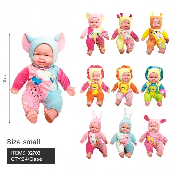 SMALL ANIMAL BABY 24PC/CS