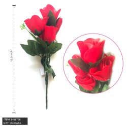 6 BRANCHES ROSES (24PC) 6BX/CS