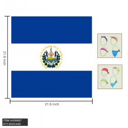 COUNTRY BANDANA - EL SALVADOR  21.6