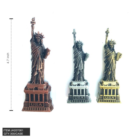 NYC FRIDGE MAGNET - STATUE OF LIBERTY 3D MIX 3 COLOR 25DZ/CS