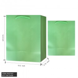 SOLID GIFT BAG - #3 SIZE M GREEN 10