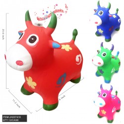 BOUNCING ANIMAL - COW SOUND 4 COLORS 23.6