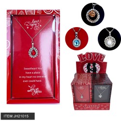 GIFT SET - NECKLACE WITH BOX 8DZ/CS