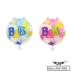 BABY SHOWER BLUE&PINK FOIL BALLOON 18
