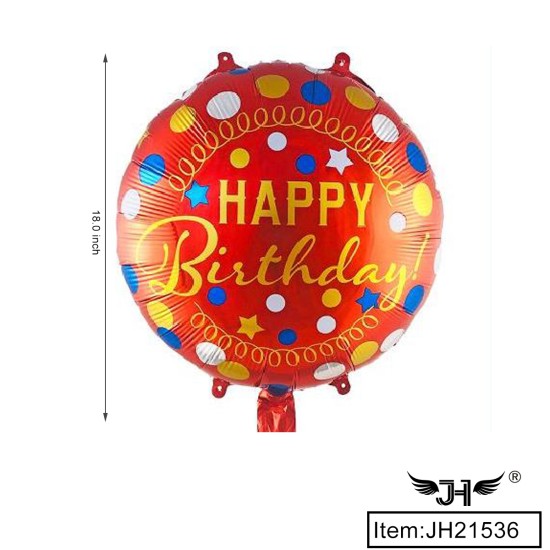HAPPY BIRTHDAY FOIL BALLOON 18