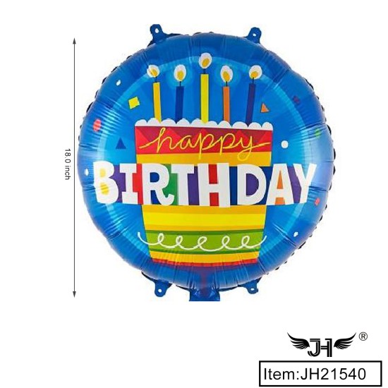 HAPPY BIRTHDAY FOIL BALLOON 18