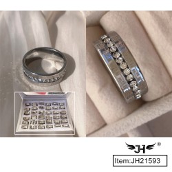36CT STAINLESS STEEL RING  50BX/CS