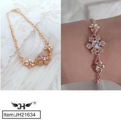 ROSE GOLD COLOR  BRACELET ZINC ALLOY 29DZ/CS