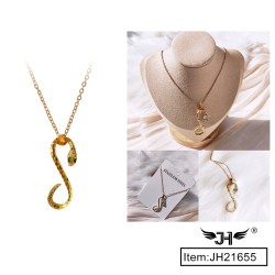 STAINLESS STEEL NECKLACE WITH SNAKE 29DZ/CS