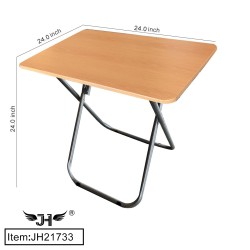 FOLDING TABLE YELLOW WOOD 24