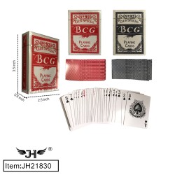 PLAYING POKER CARD RED & BLUE (10PC) 20PK/CS