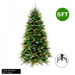 CHRISTMAS TREE - 5FT GREEN 550 TIPS 1PC/CS