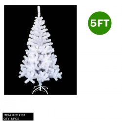 5FT WHITE CHRISTMAS TREE 450 TIPS 1PC/CS