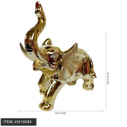 CIRAMIC GOLDEN ELEPHANT 10